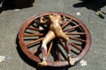 Nude Cartwheel