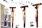 crucifixion 3 youths paint 2.JPG