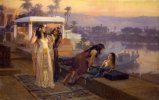 Frederick Arthur Bridgman Cleopatra on the terraces of Philae (1896).jpg