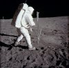 4 Buzz Aldrin conducts experiments on the moon.jpg