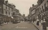 Kent, Dartford High Street c.1911 - William Stoneham shop and tram advertisiing Arthur Bond - ...jpg
